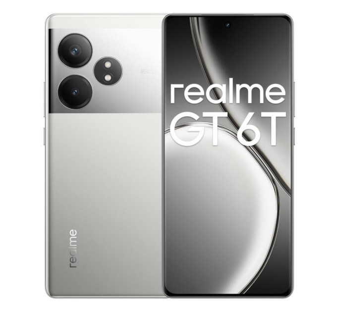 Мобільний телефон realme GT 6T 12/256GB Fluid Silver