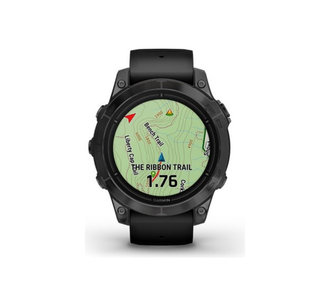 Смарт-часы Garmin EPIX PRO (g2), 47, Glass, Slt Gray, Blk, GPS (010-02803-01)