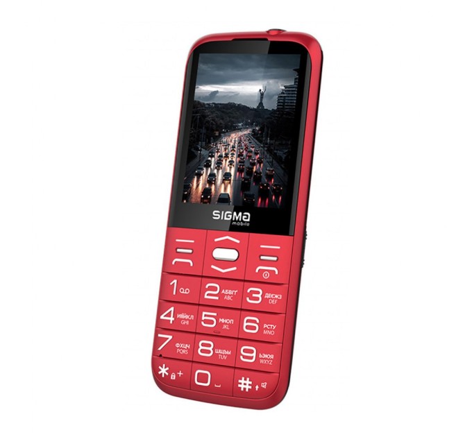 Мобильный телефон Sigma Comfort 50 Grace Type-C Red (4827798121825)