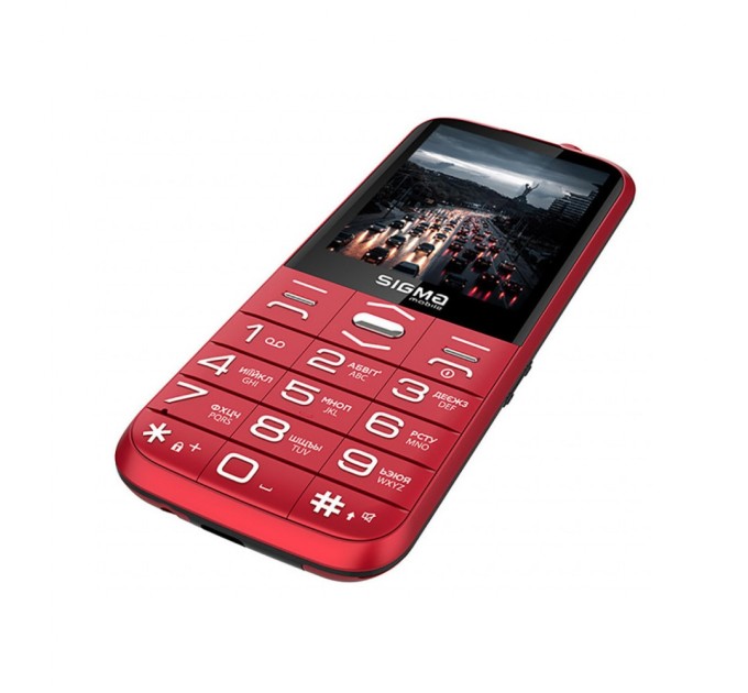 Мобильный телефон Sigma Comfort 50 Grace Type-C Red (4827798121825)