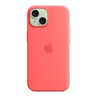 Чехол для мобильного телефона Apple iPhone 15 Silicone Case with MagSafe Guava (MT0V3ZM/A)