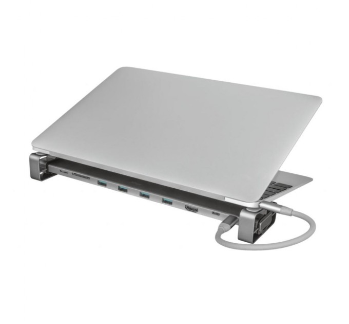 Концентратор Trust Dalyx Aluminium 10-in-1 USB-C Multi-port Dock (23417_TRUST)