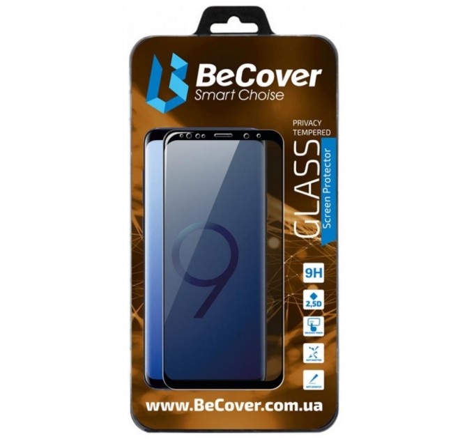 Скло захисне BeCover Anti-spying Xiaomi Mi A3/CC9e Black (704530)