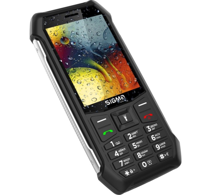 Мобільний телефон Sigma X-style 323 RAIN Black (4827798885710)
