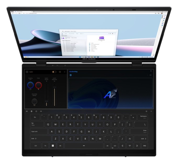 Ноутбук ASUS Zenbook Duo UX8406CA-PZ042X (90NB14X1-M001F0)