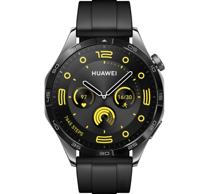 Смарт-годинник Huawei WATCH GT 4 46mm Active Black (55020BGS)