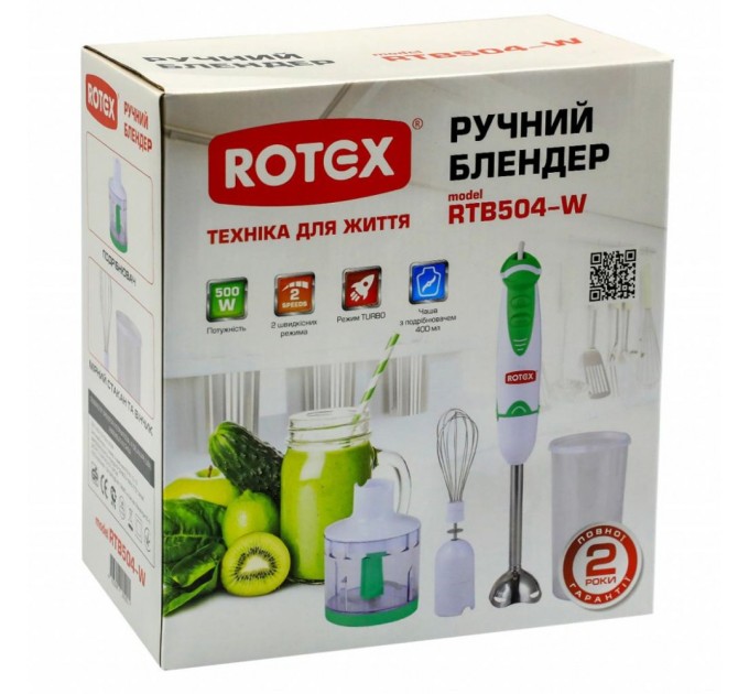 Блендер Rotex RTB504-W