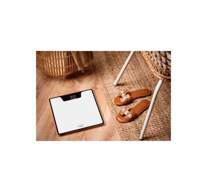 Ваги підлогові Adler AD 8174 white (AD8174W)