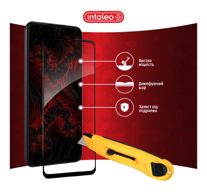 Стекло защитное Intaleo Samsung A13 4G (1283126524240)