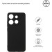 Чохол до мобільного телефона Armorstandart Matte Slim Fit TECNO Spark Go 2023 (BF7) Camera cover Black (ARM67169)