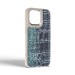 Чохол до мобільного телефона Harder Glamorous Croco Apple iPhone 14 Pro Max Grey Green (ARM76773)