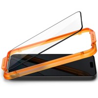 Скло захисне Spigen Apple iPhone 15 Glas.tR AlignMaster FC Black (2P) (AGL06906)