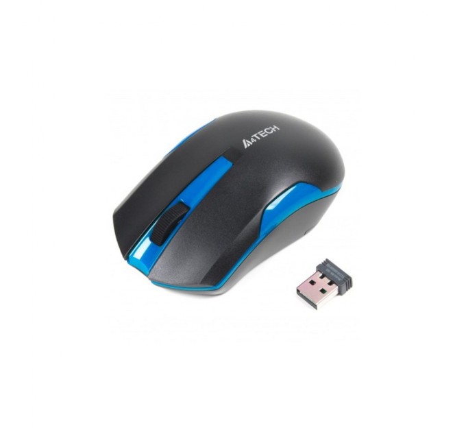 Мышка A4Tech G3-200N Black+Blue