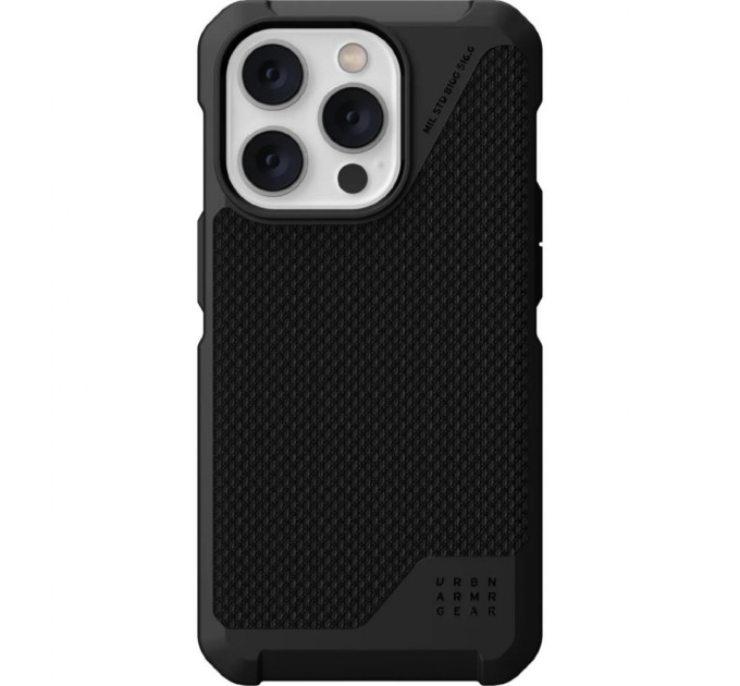 Чохол до мобільного телефона UAG Apple iPhone 14 Pro Metropolis LT Magsafe, Kevlar Black (114050113940)