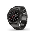 Смарт-часы Garmin fenix 7X Pro Saph Sol, Crbn Gry Ti w/Crbn Gry Mtl Bnd, Ex, GPS (010-02778-30)