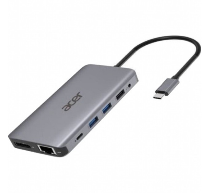 Порт-репликатор Acer 12in1 Type C dongle USB3.2, USB2.0, SD/TF, HDMI, PD, DP ... (HP.DSCAB.009)