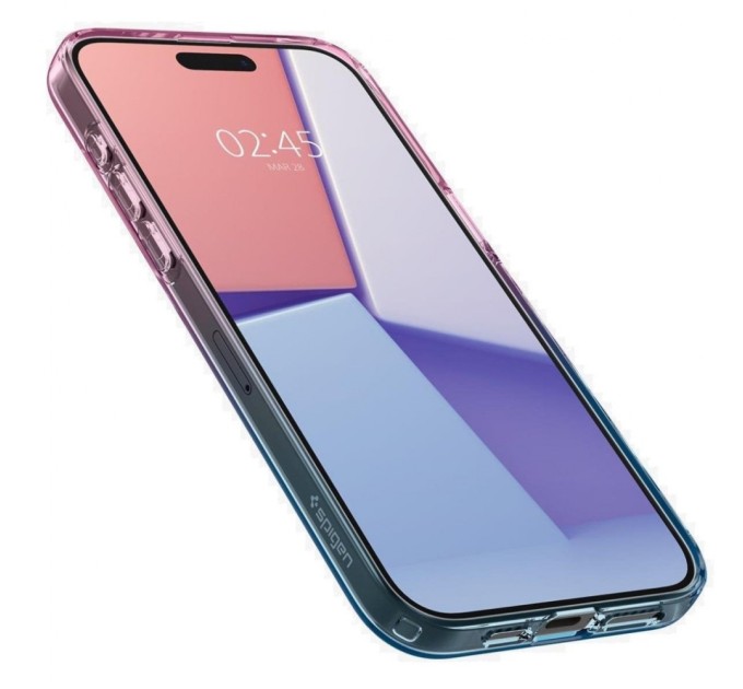 Чохол до мобільного телефона Spigen Apple iPhone 15 Pro Liquid Crystal Gradation Pink (ACS06700)