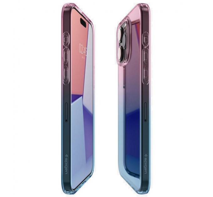 Чохол до мобільного телефона Spigen Apple iPhone 15 Pro Liquid Crystal Gradation Pink (ACS06700)