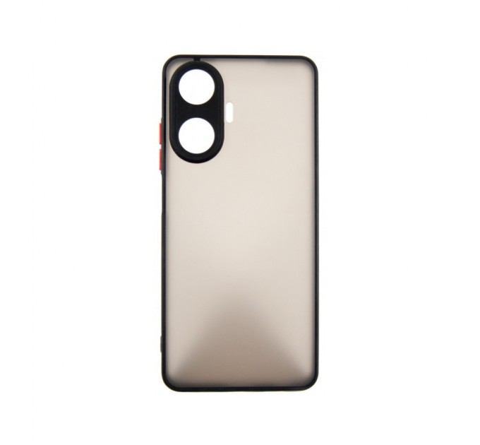 Чохол до мобільного телефона Dengos Kit for Realme C55 case + glass (Black) (DG-KM-34)