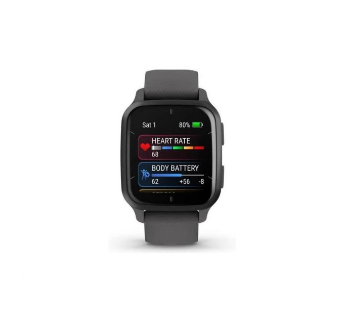 Смарт-годинник Garmin Venu Sq 2, Shadow Gray/Slate (010-02701-10)