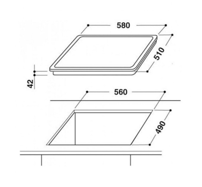 Варочна поверхня Whirlpool AKT 8190/BA (AKT8190BA)