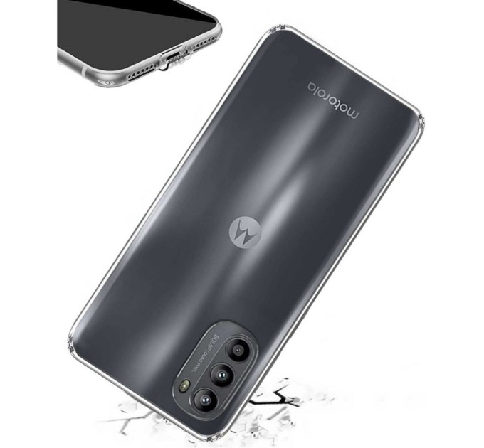 Чохол до мобільного телефона BeCover Motorola Moto G52/G82 Transparancy (709294)