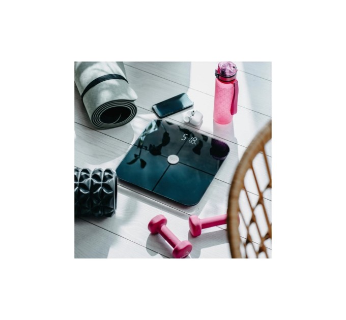 Ваги підлогові Adler AD 8187 black (AD8187B)