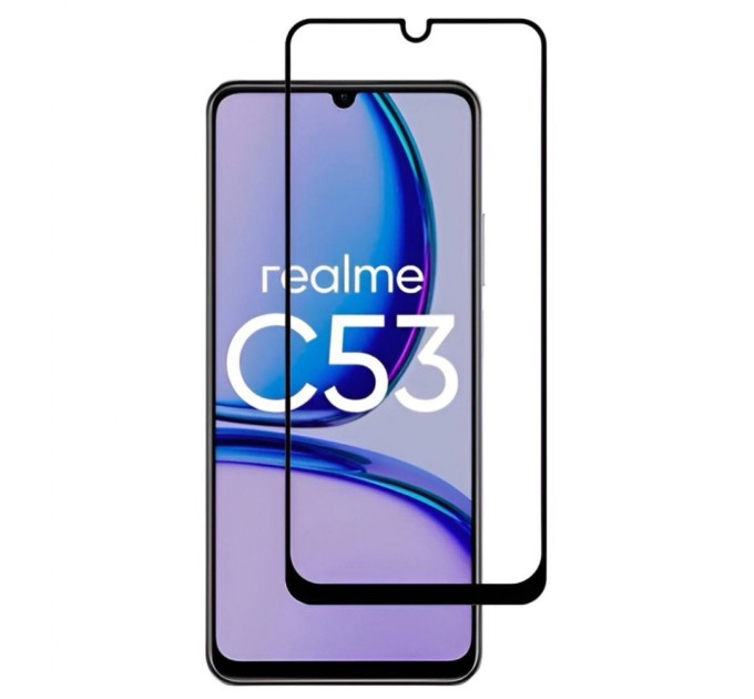 Скло захисне BeCover Realme C53 Black (710105)