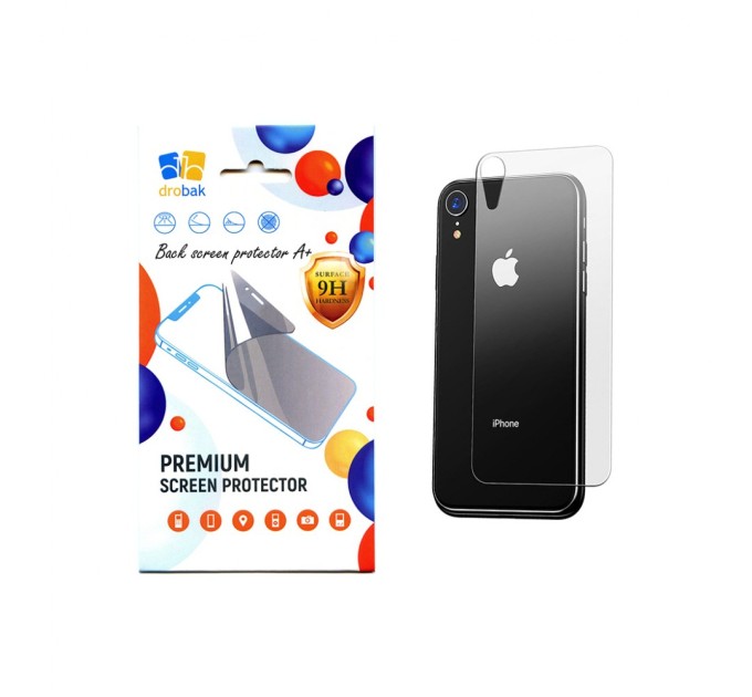 Стекло защитное Drobak back panel Apple iPhone XR (616179)