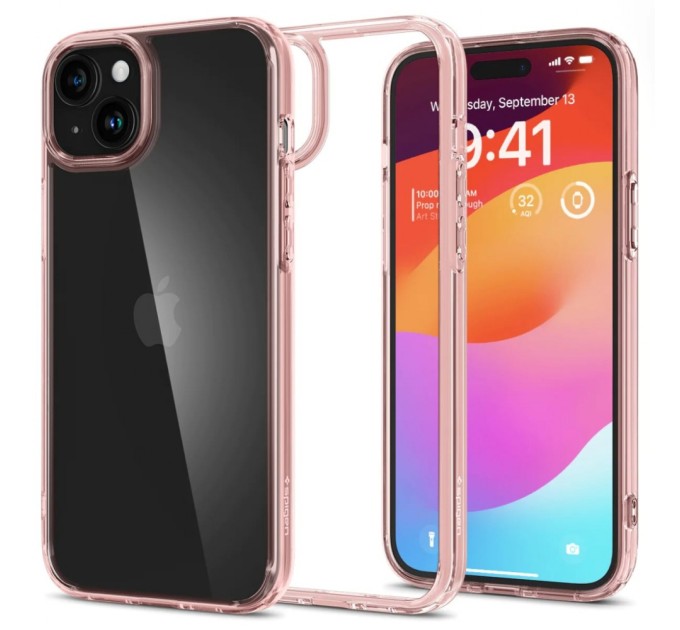 Чехол для мобильного телефона Spigen Apple iPhone 15 Ultra Hybrid Rose Crystal (ACS06795)