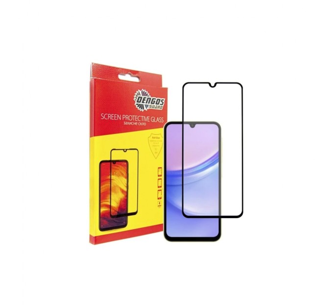Чохол до мобільного телефона Dengos Kit for Samsung Galaxy A15 case + glass (Mint) (DG-KM-59)