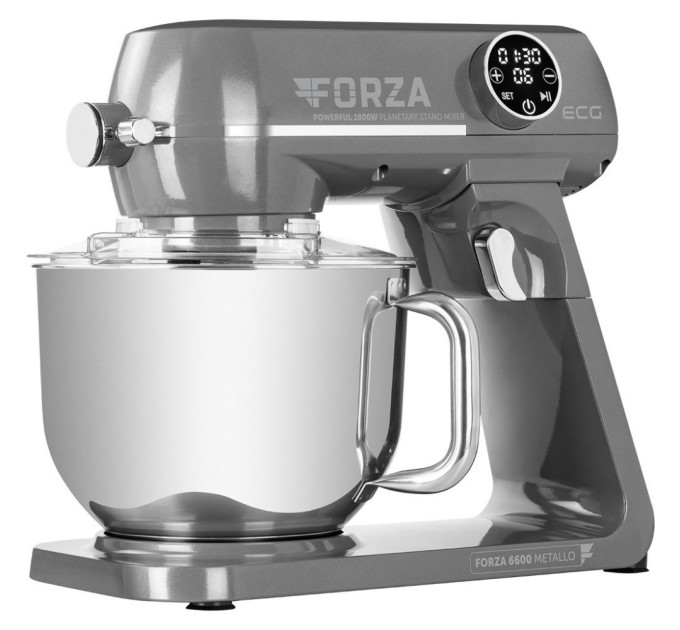 Кухонний комбайн ECG FORZA 6600 Metallo Scuro