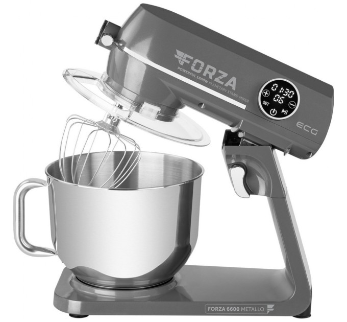 Кухонний комбайн ECG FORZA 6600 Metallo Scuro