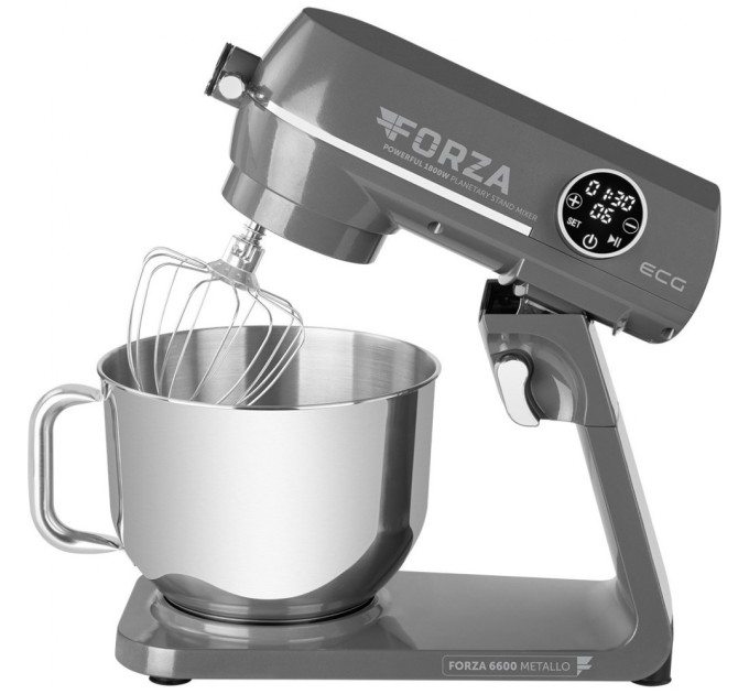 Кухонний комбайн ECG FORZA 6600 Metallo Scuro