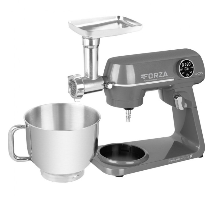 Кухонний комбайн ECG FORZA 6600 Metallo Scuro