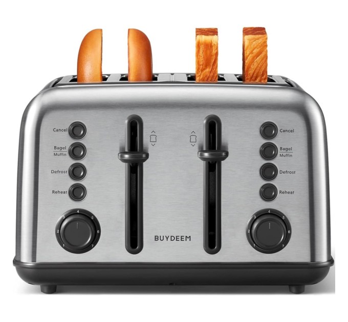 Тостер Buydeem DT640E Stainless Stell (DT640E-SS/EU)