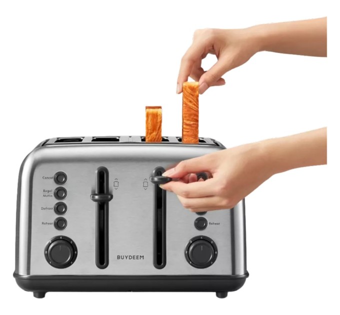 Тостер Buydeem DT640E Stainless Stell (DT640E-SS/EU)