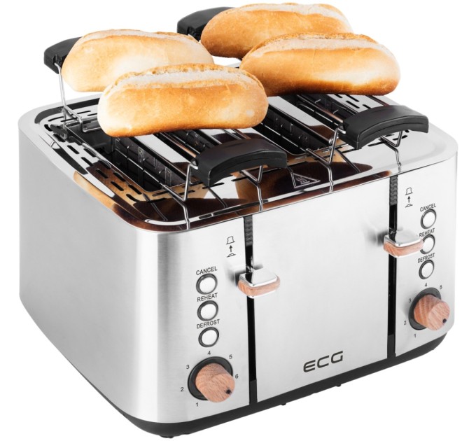 Тостер ECG ST 4767 Timber