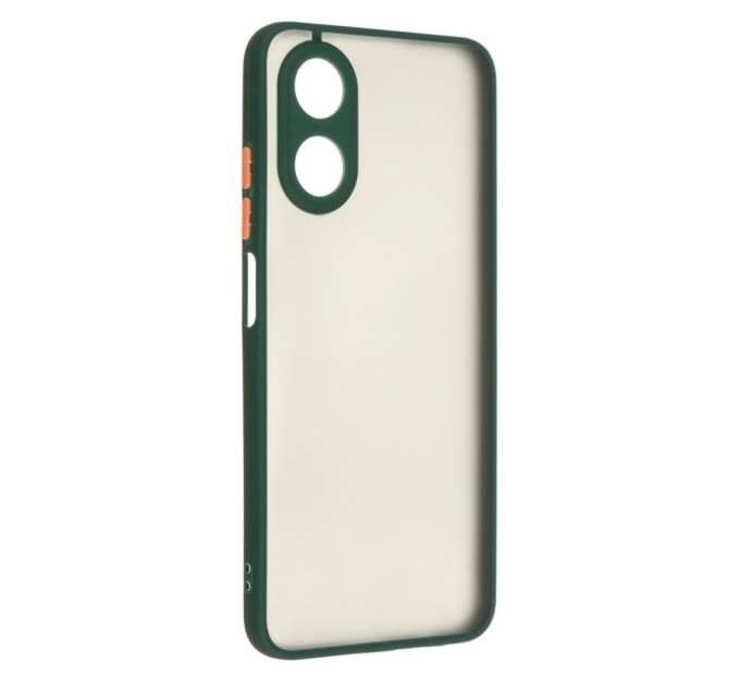 Чохол до мобільного телефона Armorstandart Frosted Matte OPPO A17 4G/A17k 4G Dark Green (ARM66726)