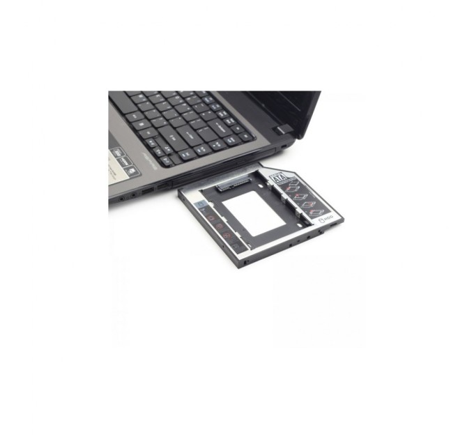 Фрейм-переходник Gembird 2.5" HDD/SSD to laptop slim 5.25'' bay (MF-95-01)