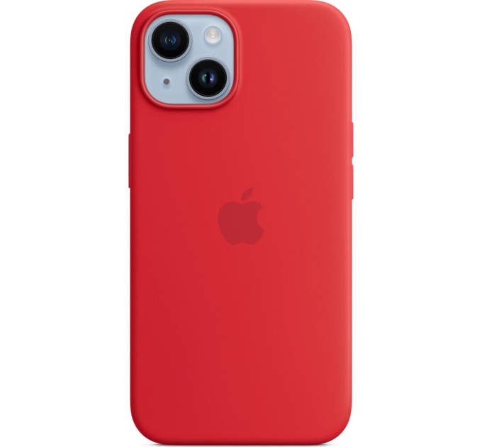 Чохол до мобільного телефона Apple iPhone 14 Plus Silicone Case with MagSafe - (PRODUCT)RED,Model A2911 (MPT63ZE/A)