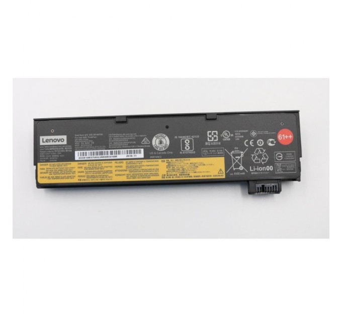 Аккумулятор для ноутбука Lenovo ThinkPad T470 (61++) 01AV492, 6600mAh (72Wh), 6cell (A47526)