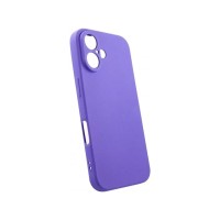 Чохол до мобільного телефона Dengos Carbon iPhone 16 (purple) (DG-TPU-CRBN-209)