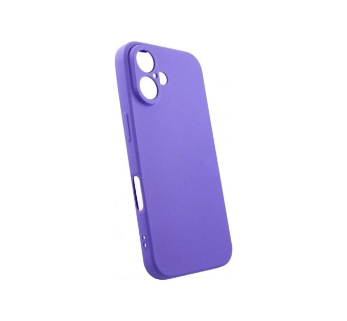 Чохол до мобільного телефона Dengos Carbon iPhone 16 (purple) (DG-TPU-CRBN-209)