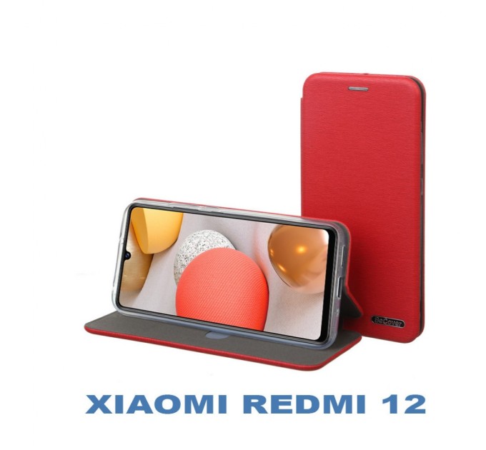 Чохол до мобільного телефона BeCover Exclusive Xiaomi Redmi 12 Burgundy Red (710277)