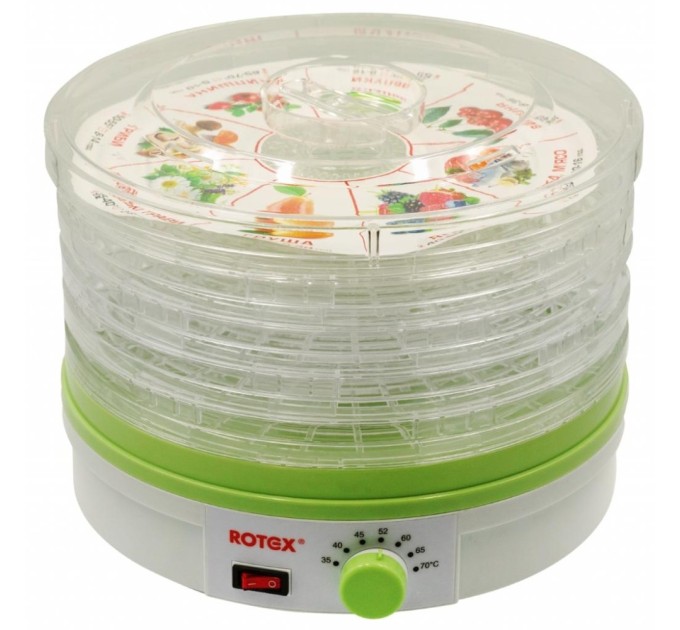 Сушка для овочів та фруктів Rotex RD310-W