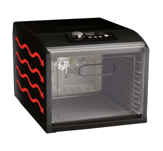 Сушка для овочів та фруктів Sencor SFD 6600BK
