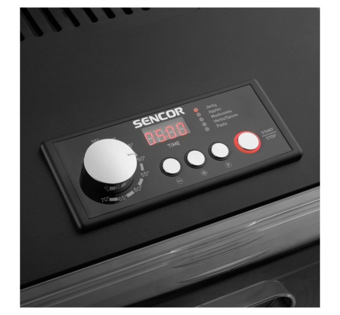 Сушка для овочів та фруктів Sencor SFD 6600BK