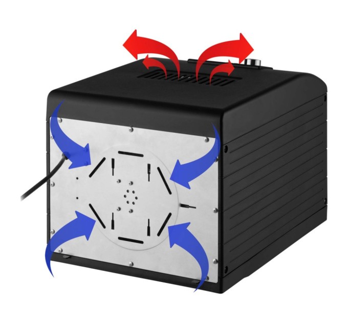 Сушка для овочів та фруктів Sencor SFD 6600BK