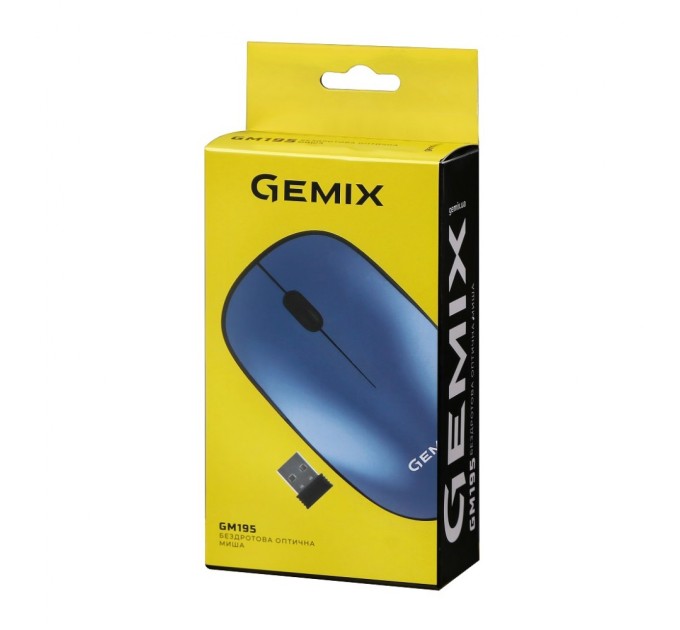 Мышка Gemix GM195 Wireless Blue (GM195Bl)